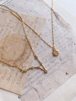 Load image into Gallery viewer, [Pre-order]14K Gold-Plated Ĉiela Starburst Necklace
