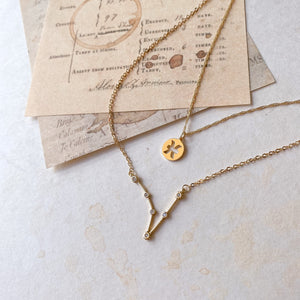 [Pre-order]14K Gold-Plated Constellation Necklace