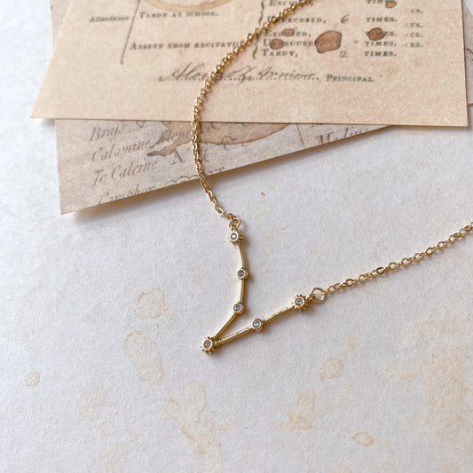 [Pre-order]14K Gold-Plated Constellation Necklace