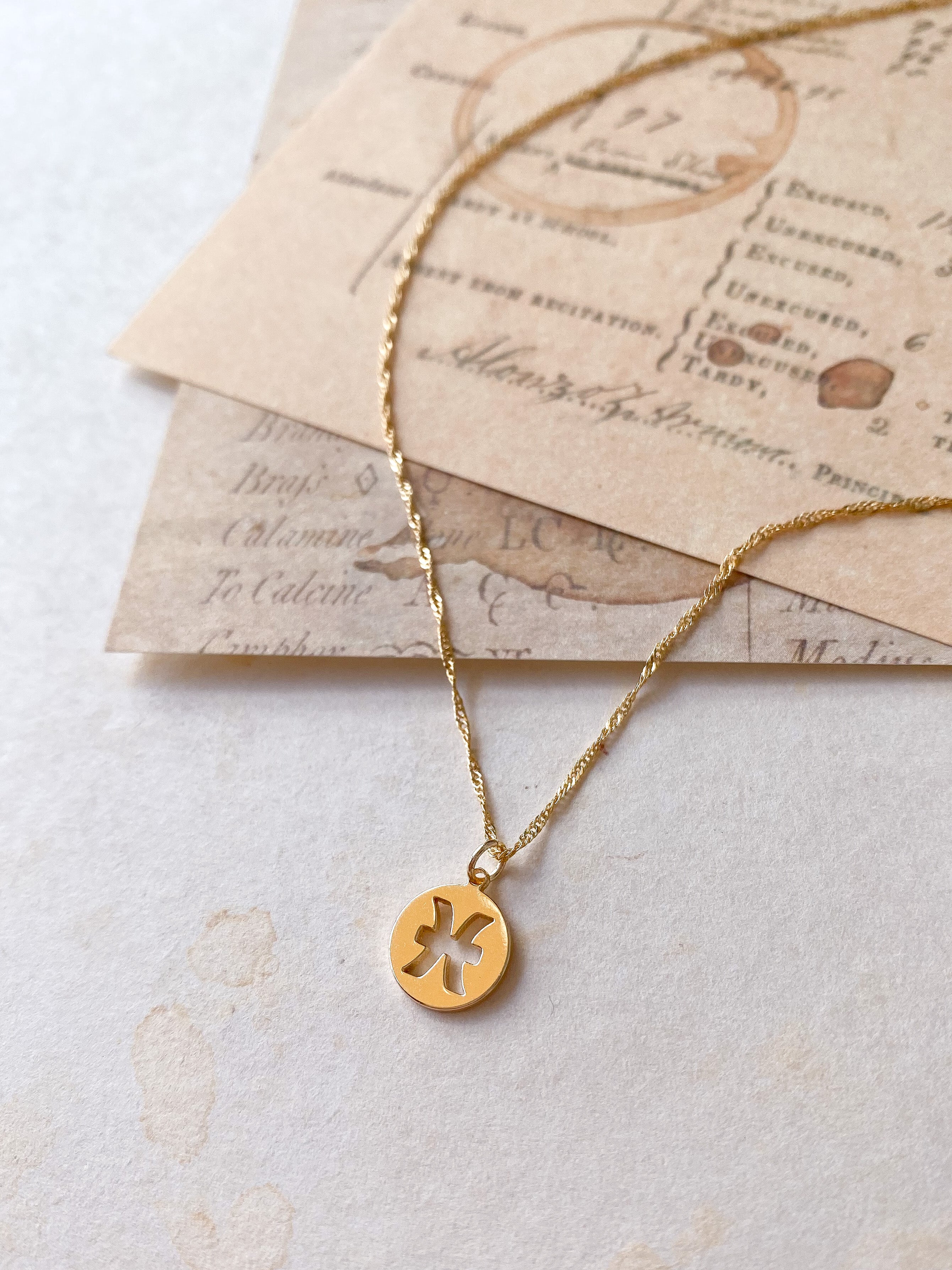 [Pre-order]14K Gold-Plated Zodiac Sign Necklace