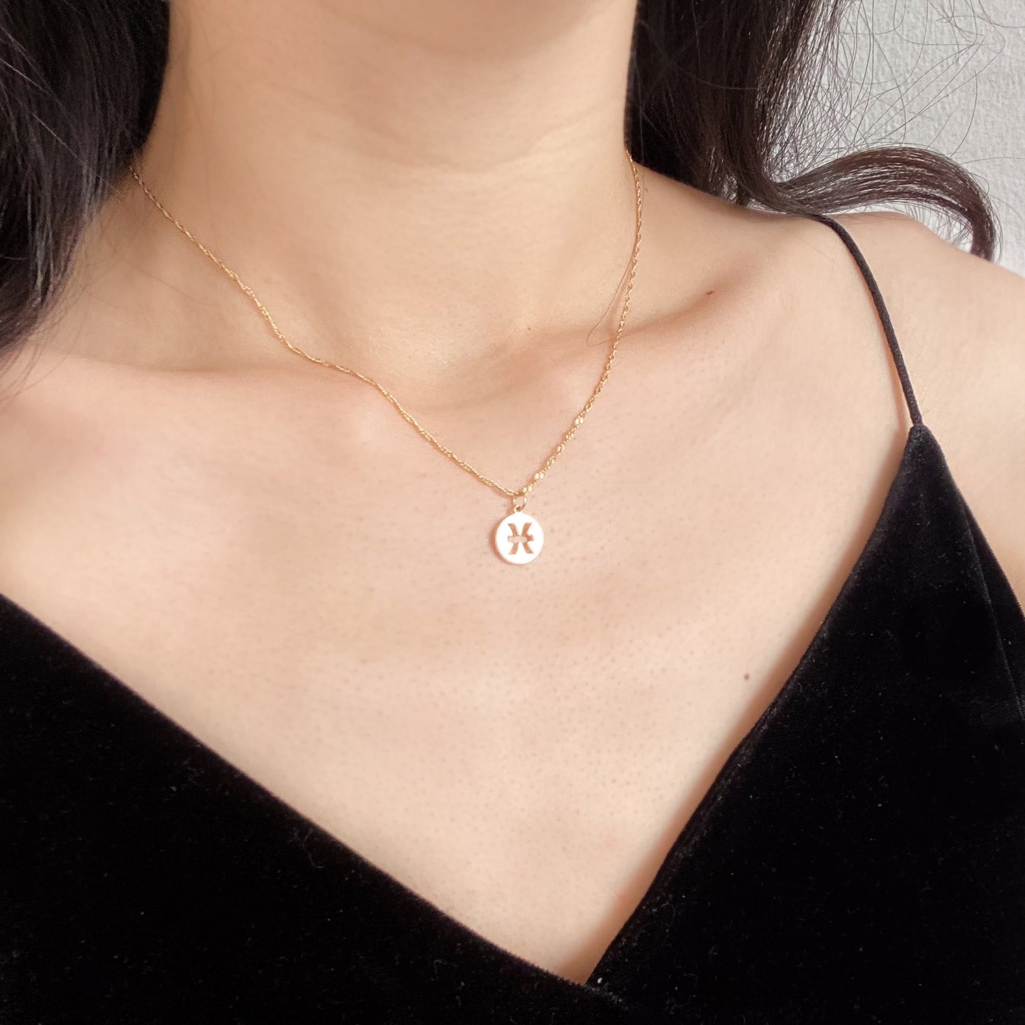 [Pre-order]14K Gold-Plated Zodiac Sign Necklace