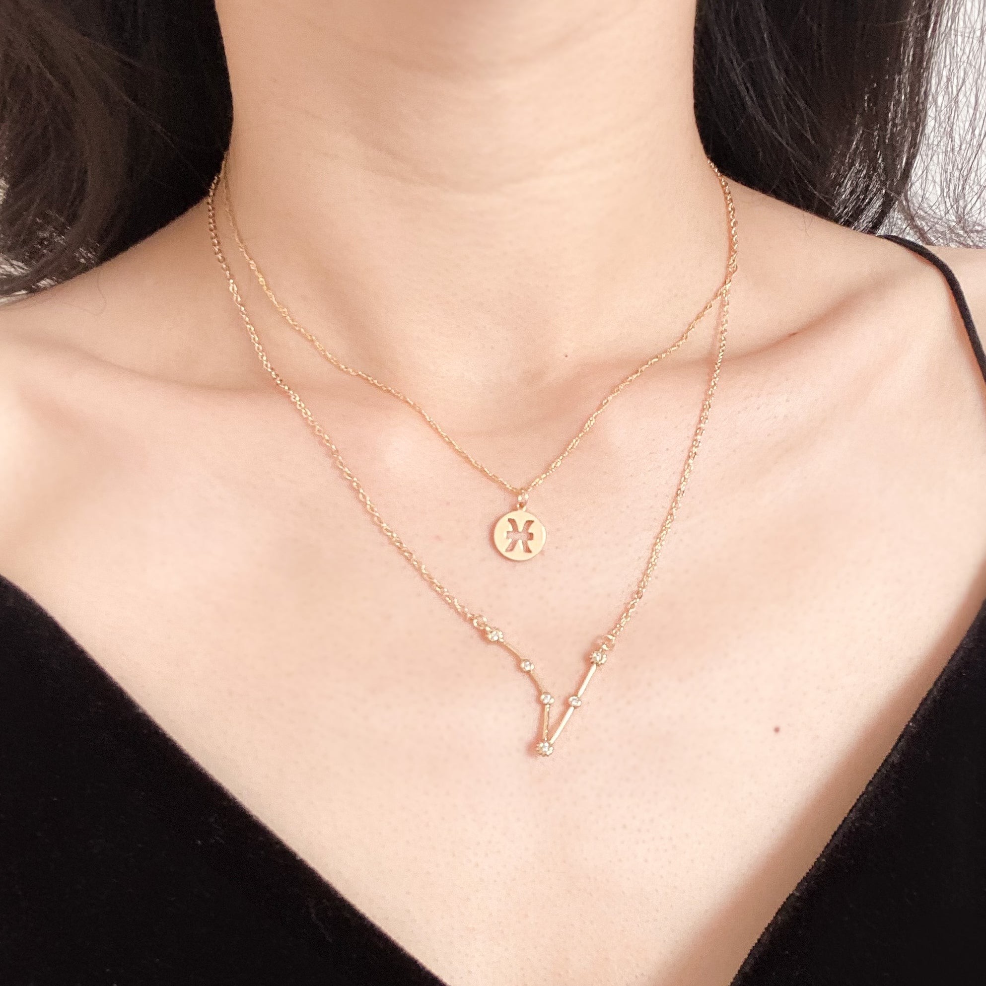 [Pre-order]14K Gold-Plated Constellation Necklace