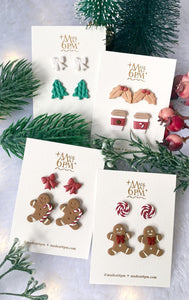 Christmas Earrings Studs (7 styles)