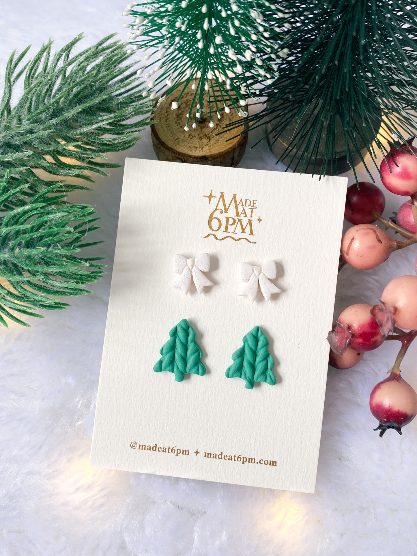 Christmas Earrings Studs (7 styles)