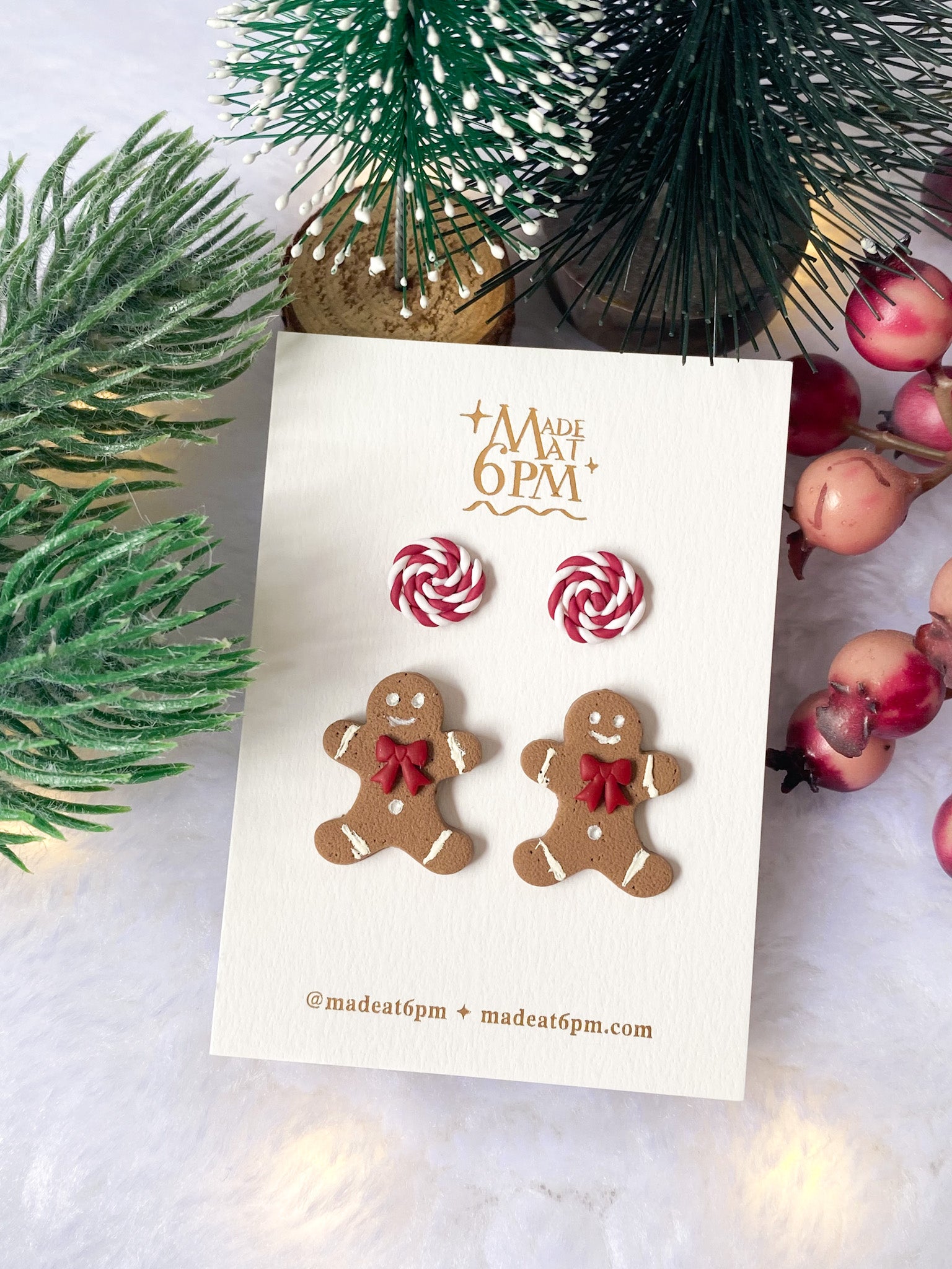 Christmas Earrings Studs (7 styles)