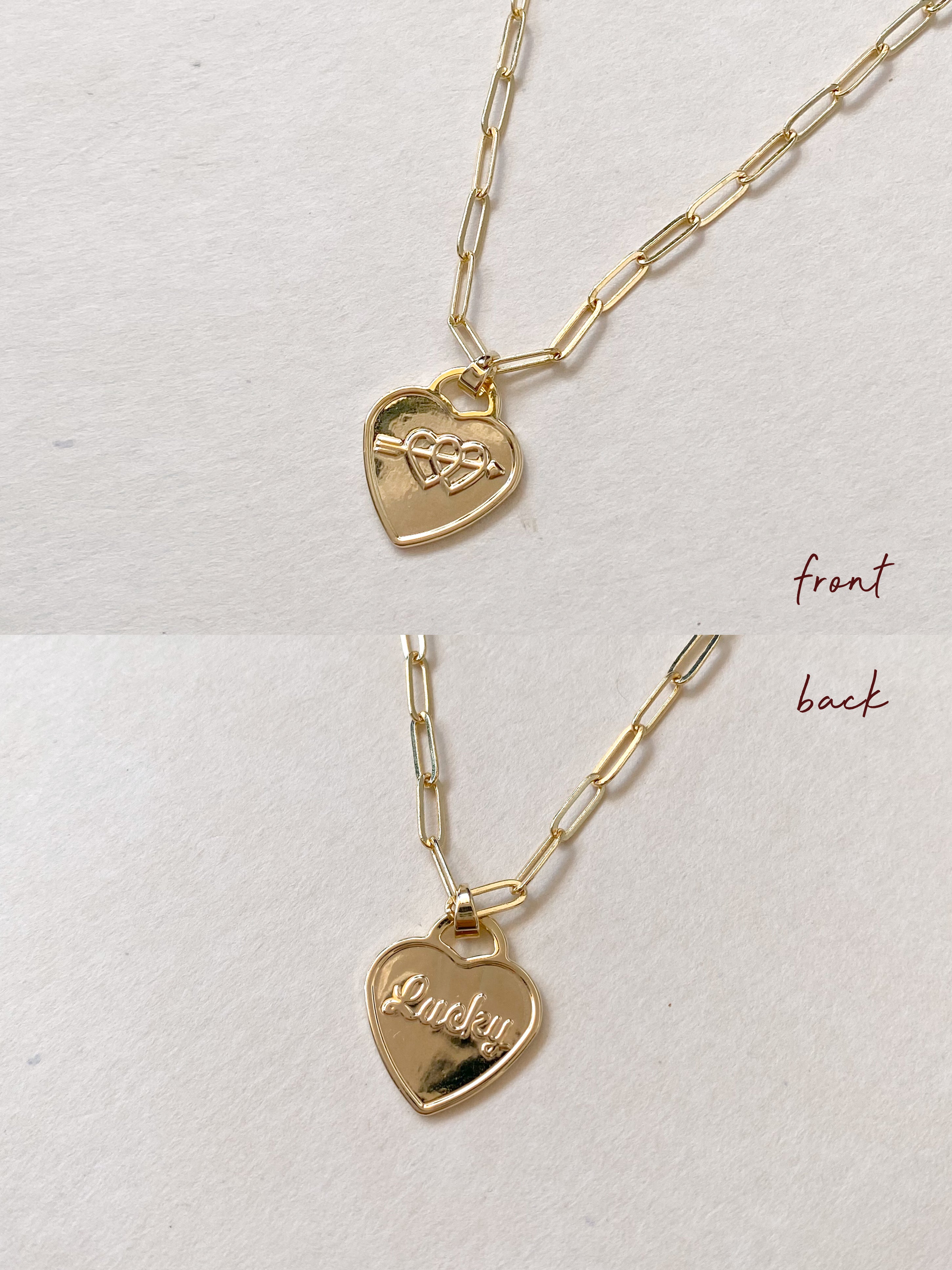 14K Gold-Plated Coin Necklace