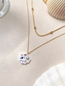 14K Gold-Plated Ocean Air Necklace Set