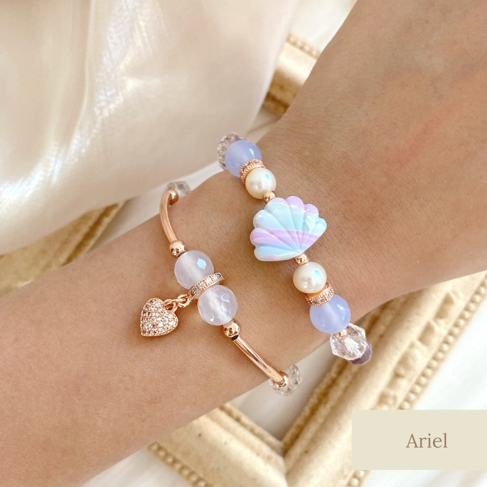 [2nd Order Closed] Mermaid Dreams Bracelets with natural crystals