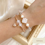 Load image into Gallery viewer, [2nd Order Closed] Mermaid Dreams Bracelets with natural crystals
