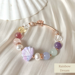 Load image into Gallery viewer, [2nd Order Closed] Mermaid Dreams Bracelets with natural crystals
