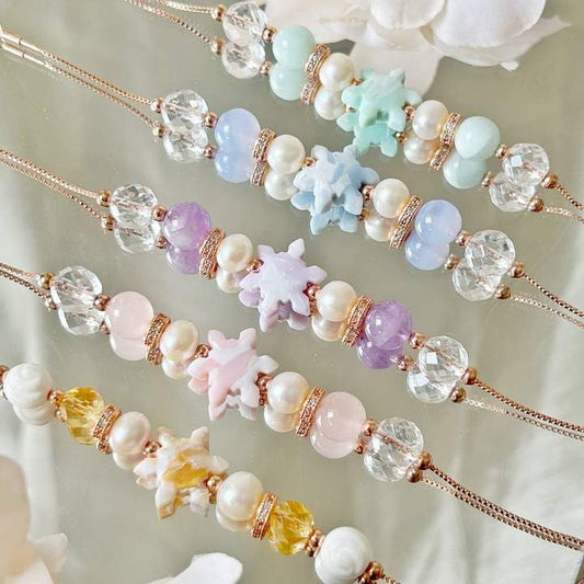 Snowflake Crystal Bracelet (Jam.Stones x Madeat6pm)