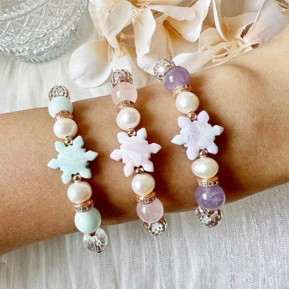 Snowflake Crystal Bracelet (Jam.Stones x Madeat6pm)